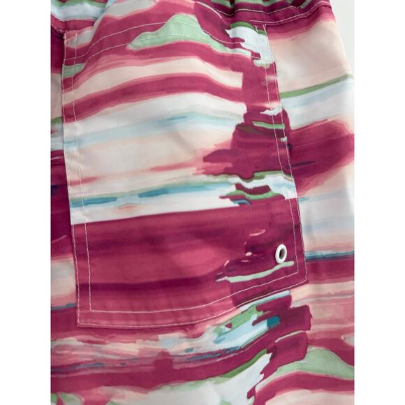 NWT CSG Swimming trunks elastic waistband & drawstring pink size S - Picture 4 of 6